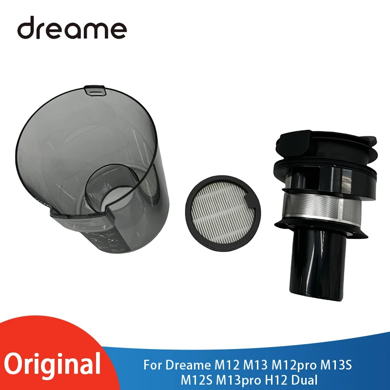 Chính Hãng Dreame M12 M13 M12 pro M13S M12S M13 pro H12 Phụ Kiện Kép Cốc Bụi Đa Hình nón Cyclone Lọc