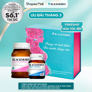 Blackmores Set quà tặng 1: Rạng rỡ tinh thần - Da đẹp dáng cân (Hoa anh thảo & Gan Milk Thistle)