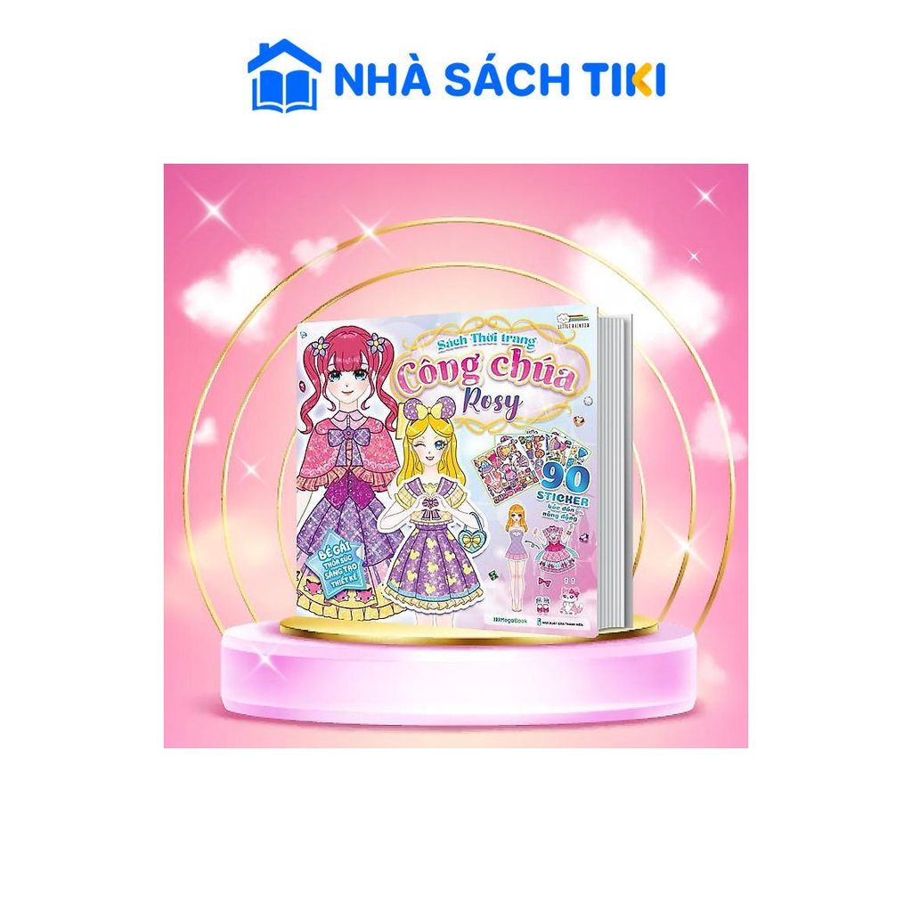 Sách thời trang Công chúa Rosy - Megabook