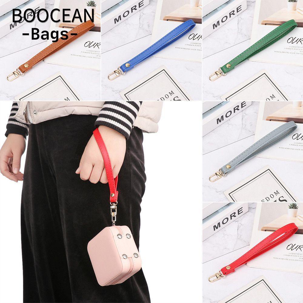 Túi xách thời trang bằng da PU BOOCEAN Dây đeo cổ tay Dây đeo túi xách di động