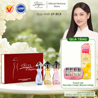 Bộ sưu tập nước hoa Miss Saigon Elegance Blush & Bloom 15ml x 3