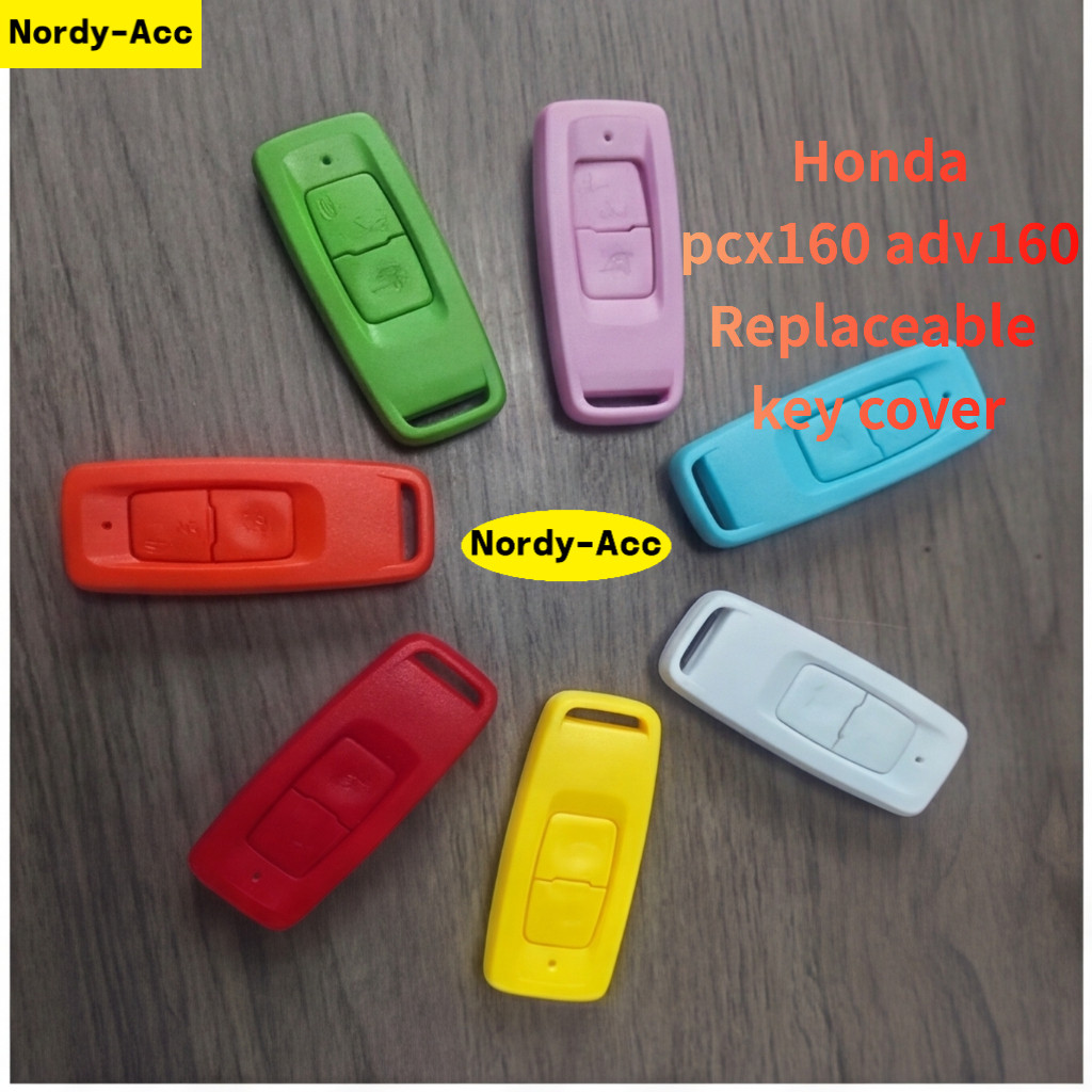 Vỏ chìa khóa thông minh xe máy Phù hợp cho PCX160 ADV160 NS125RX K2S K1Z NPF125 ABS bền nhiều màu