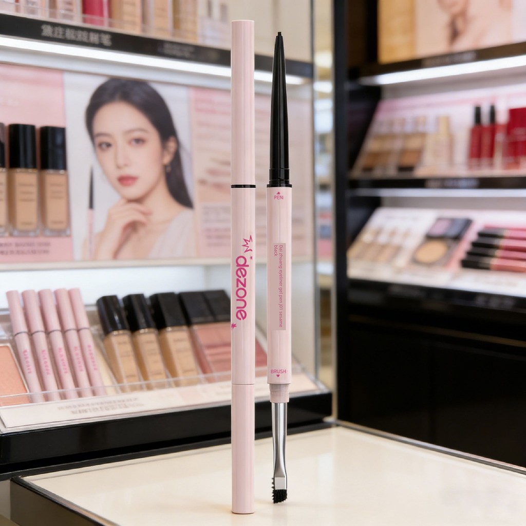 chì kẻ mắt kẻ mắt Bút kẻ mắt DEZONE / DEZONE Bút Gel Màu mắt Đầu phẳng mượt siêu mịn Đi kèm với bút 