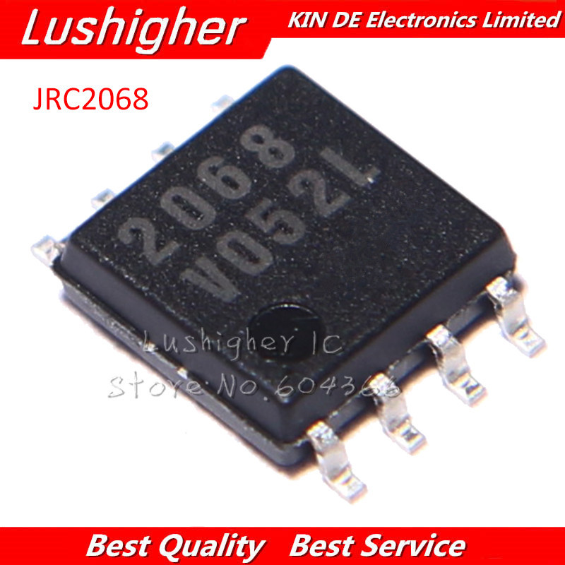 10 CÁI NJM2068M SOP8 JRC2068 SMD NJM2068 SOP MỚI GỐC