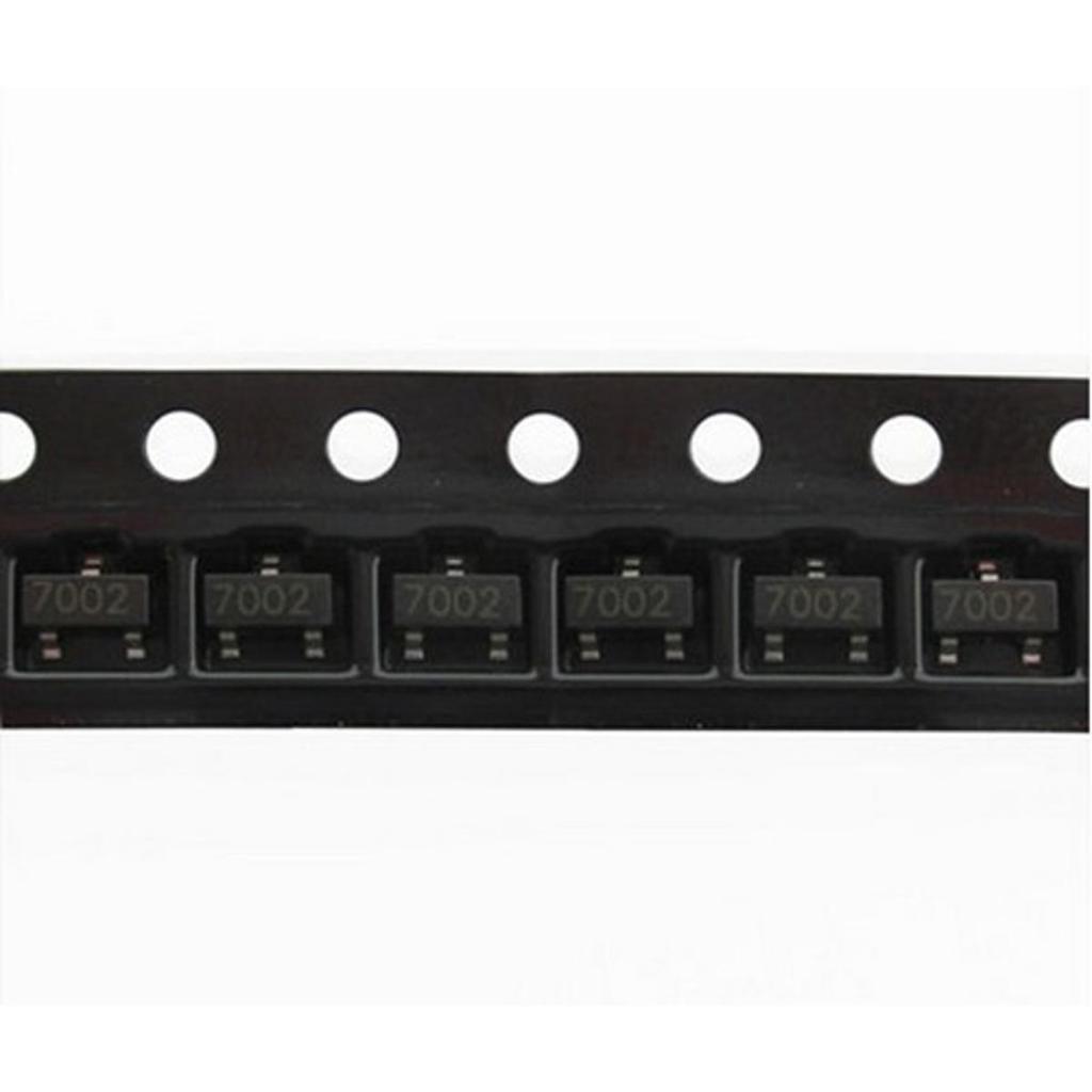 100 Chiếc 2N7002LT1G 2N7002 702 MMBT7002LT1G SOT-23
