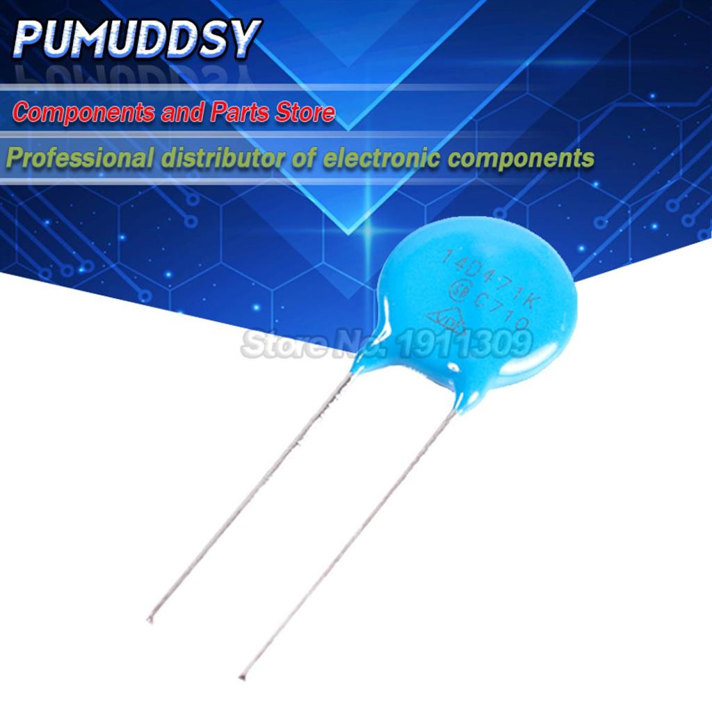 10 chiếc varistor 14D471K 470V piezoresistor 14D471