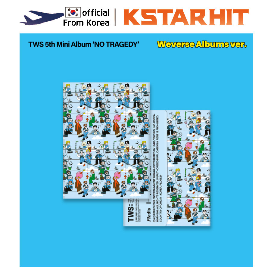 (+ POB / Album Weverse Ver.) TWS - NO TRAGEDY (Album Mini thứ 5)