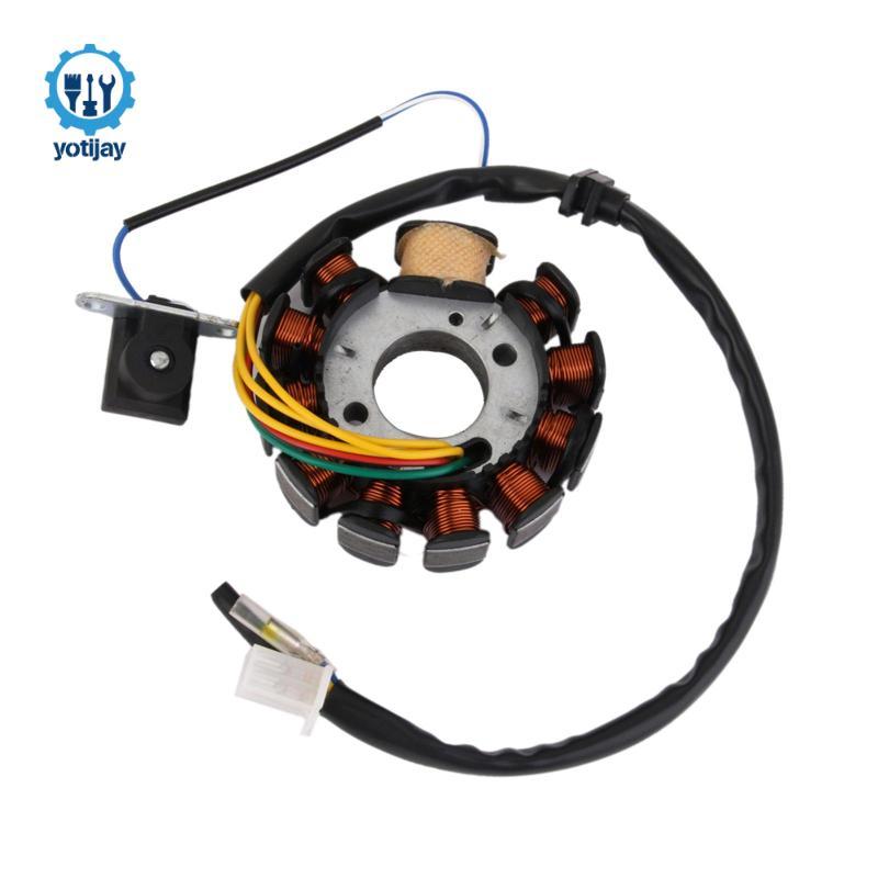 Đánh Lửa Magneto Stator Tấm 11 Cực Chất Lượng Cao Cho Xe Honda GY6 125 150