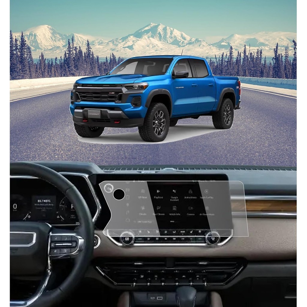 Miếng Dán Bảo Vệ Màn Hình Cho 2023-2025 Chevrolet Colorado ZR2 Z71 / 2023-2025 GMC Canyon AT4 / Dena