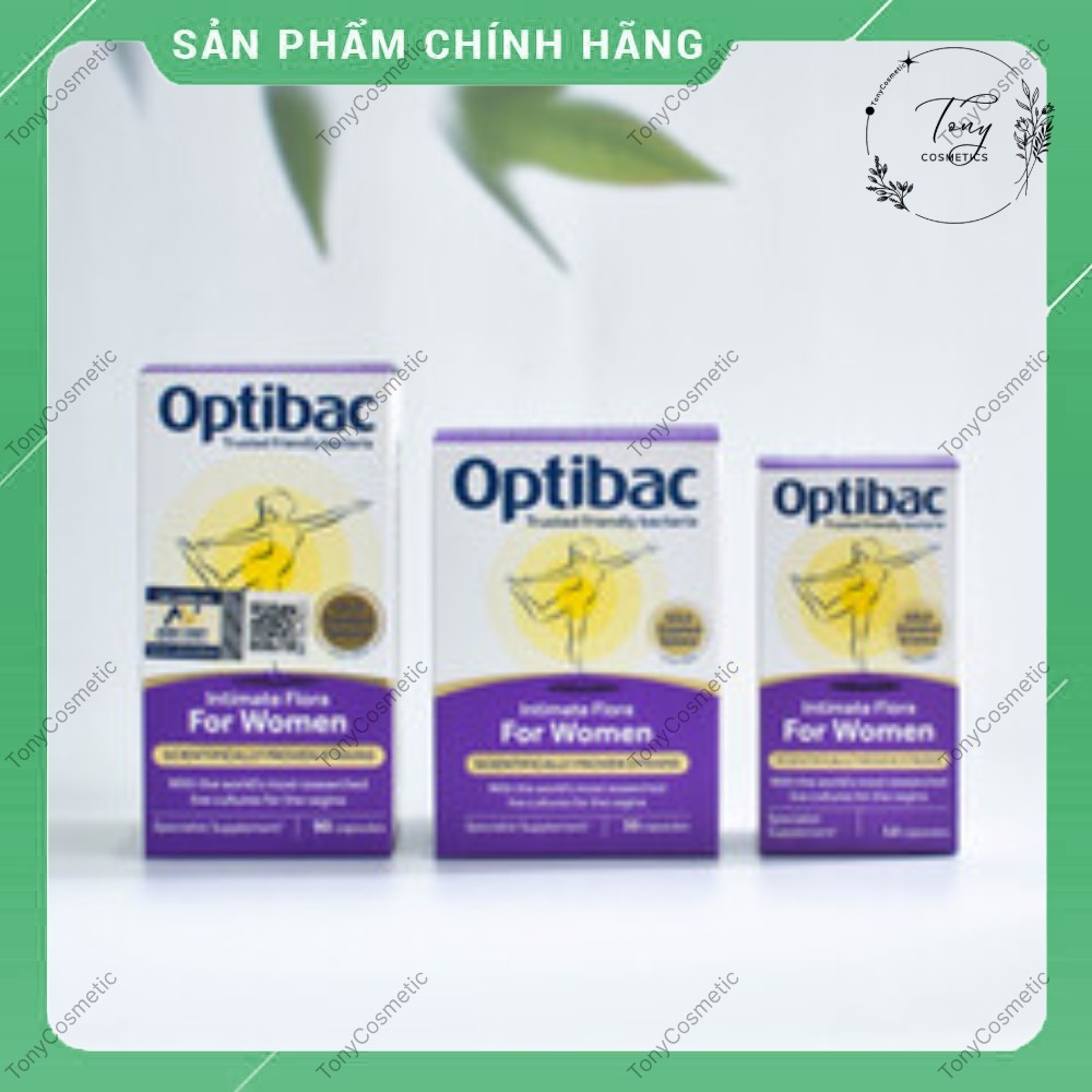 [Công Ty] Men Vi Sinh Optibac Tím Phụ Khoa Cho Phụ Nữ Của Anh (Optibac tím)