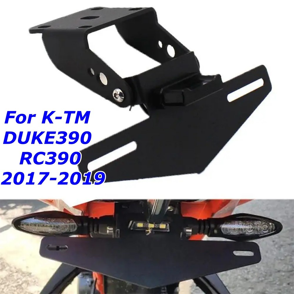 Xe Máy Fender Eliminator Đăng Ký Giá Đỡ Phụ Kiện Biển Số Giá Đỡ Cho KTM DUKE 390 RC390 RC 390 2017-2