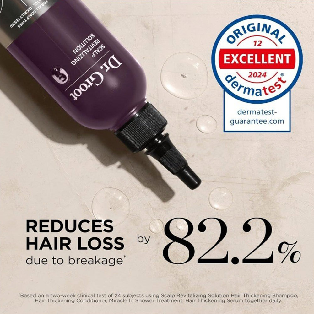 Dr. Groot Miracle in Shower Treatment for Hair Loss - Korean Care 5-Second Smooth