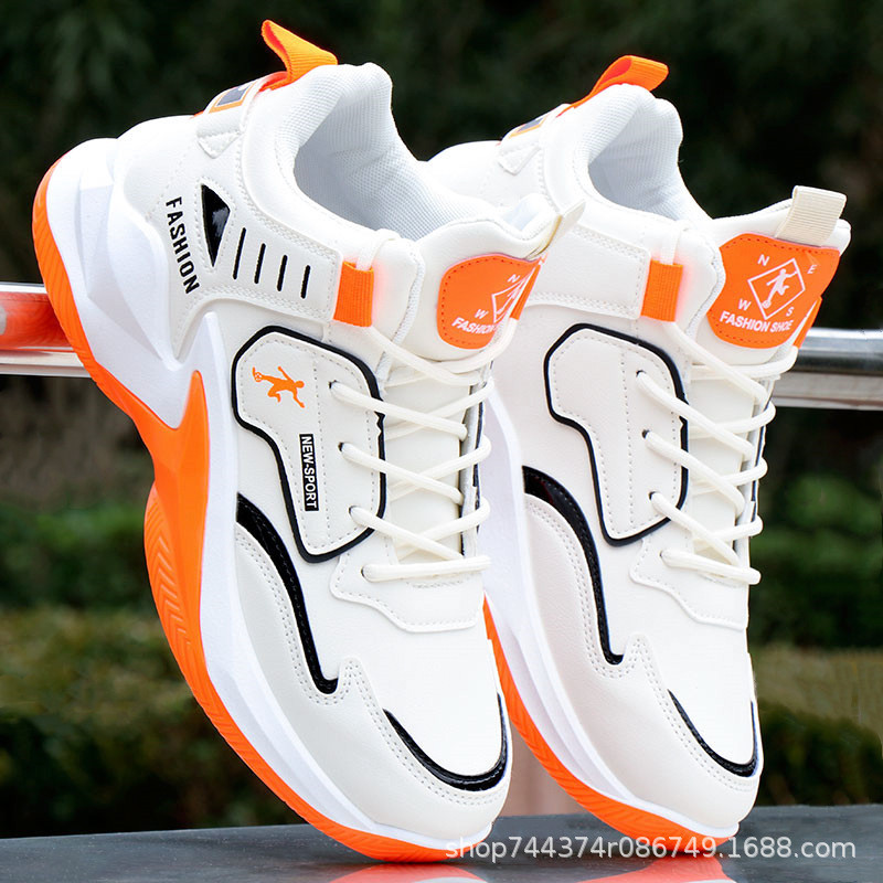 Giỏ Giày Bóng Rổ Nam Tất Cả Trận Đấu Da Chống Thấm Nước Sinh Viên Cao Cấp Thể Thao Giày Đế Mềm Chạy 