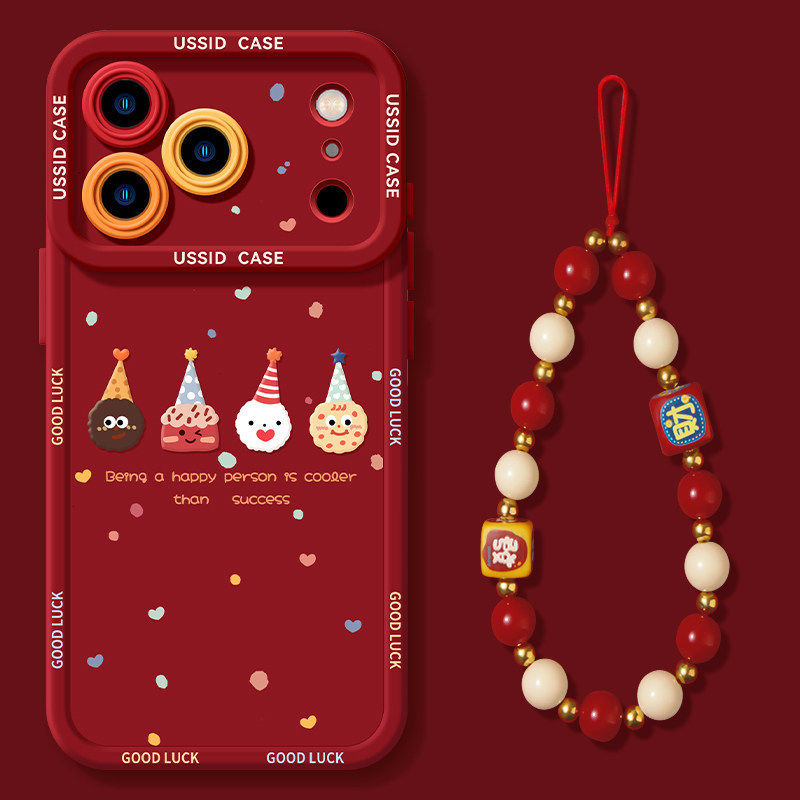 Ốp điện thoại Donut Apple 17 iphone17promax Silicone air Can 16pro Full Soft Case 26.1.13