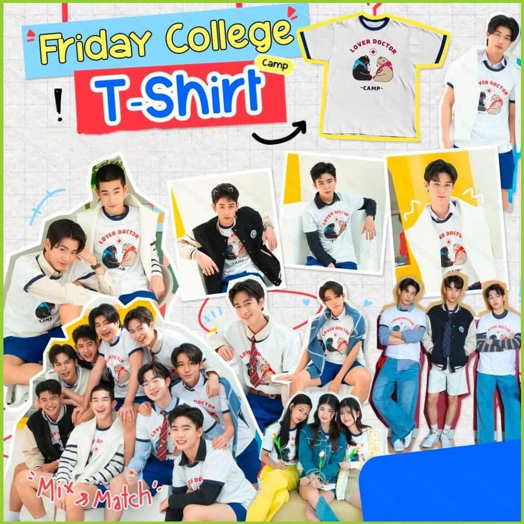 Áo thun tay ngắn mùa hè Love Sick the Series 2024