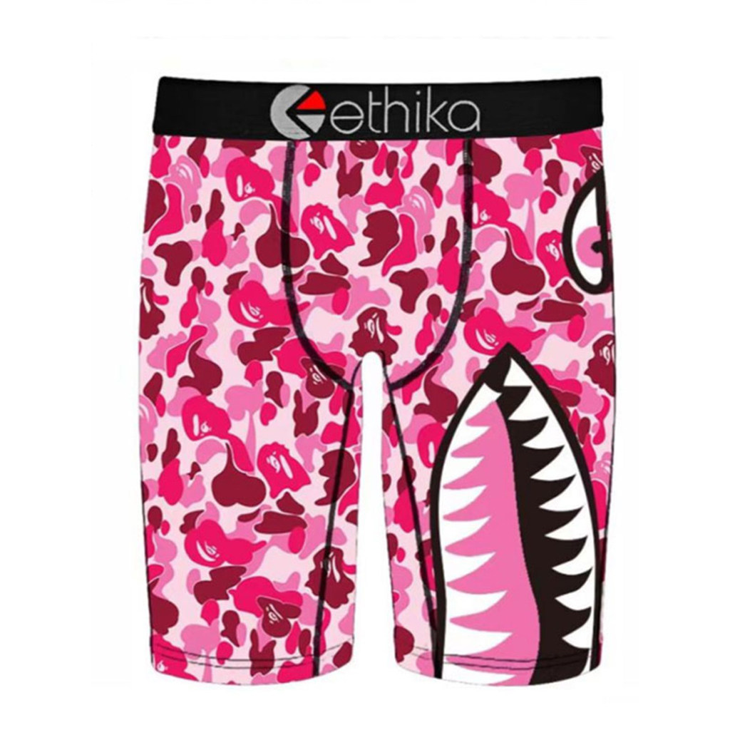 Quần lót thời trang năm điểm phong cách Mỹ in hình doodle ethika