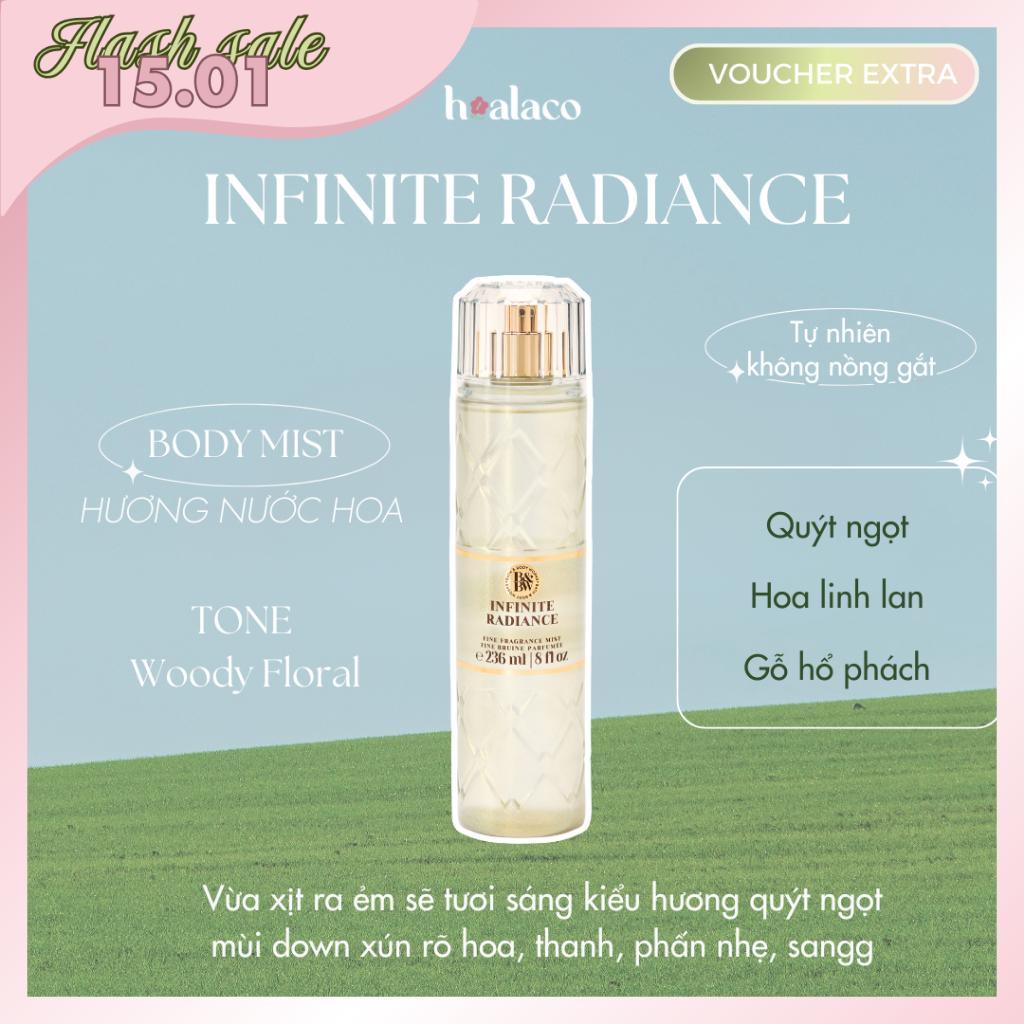 Xịt thơm toàn thân INFINITE RADIANCE - BODY MIST Bath & Body Works