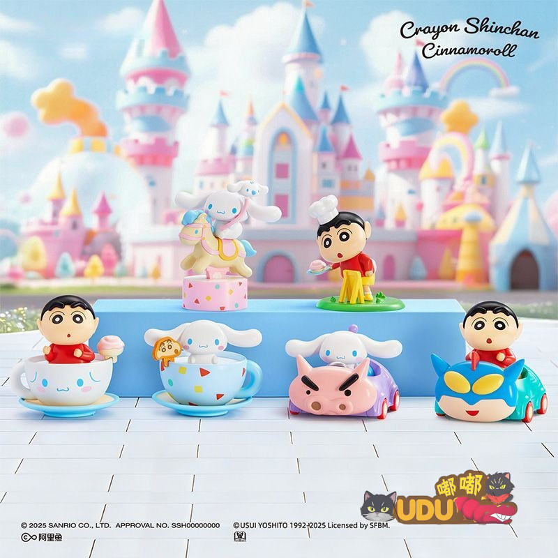 [Chính Hãng] Crayon Shin-Chan Shin-Chan Wonderful Paradise Series Đồ Chơi Năng Động Siêu Nhân Xe Shi