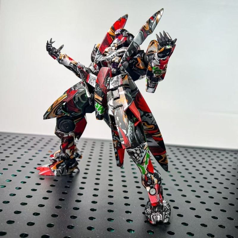 Gundam Hand-Made 0 Đồ trang trí mô hình Lắp ráp Chơi Graffiti Giới hạn 1: 10 Dụng cụ 12MG Doom 0GNX 