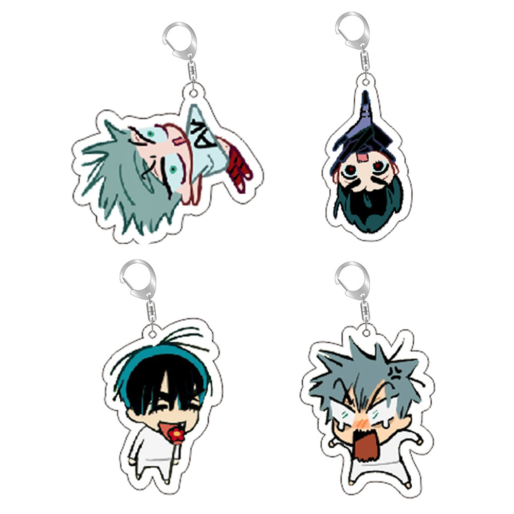 ALIEN STAGE IVAN & TILL Dangle-dangle keychain man Acrylic chain for pants womans key chain men