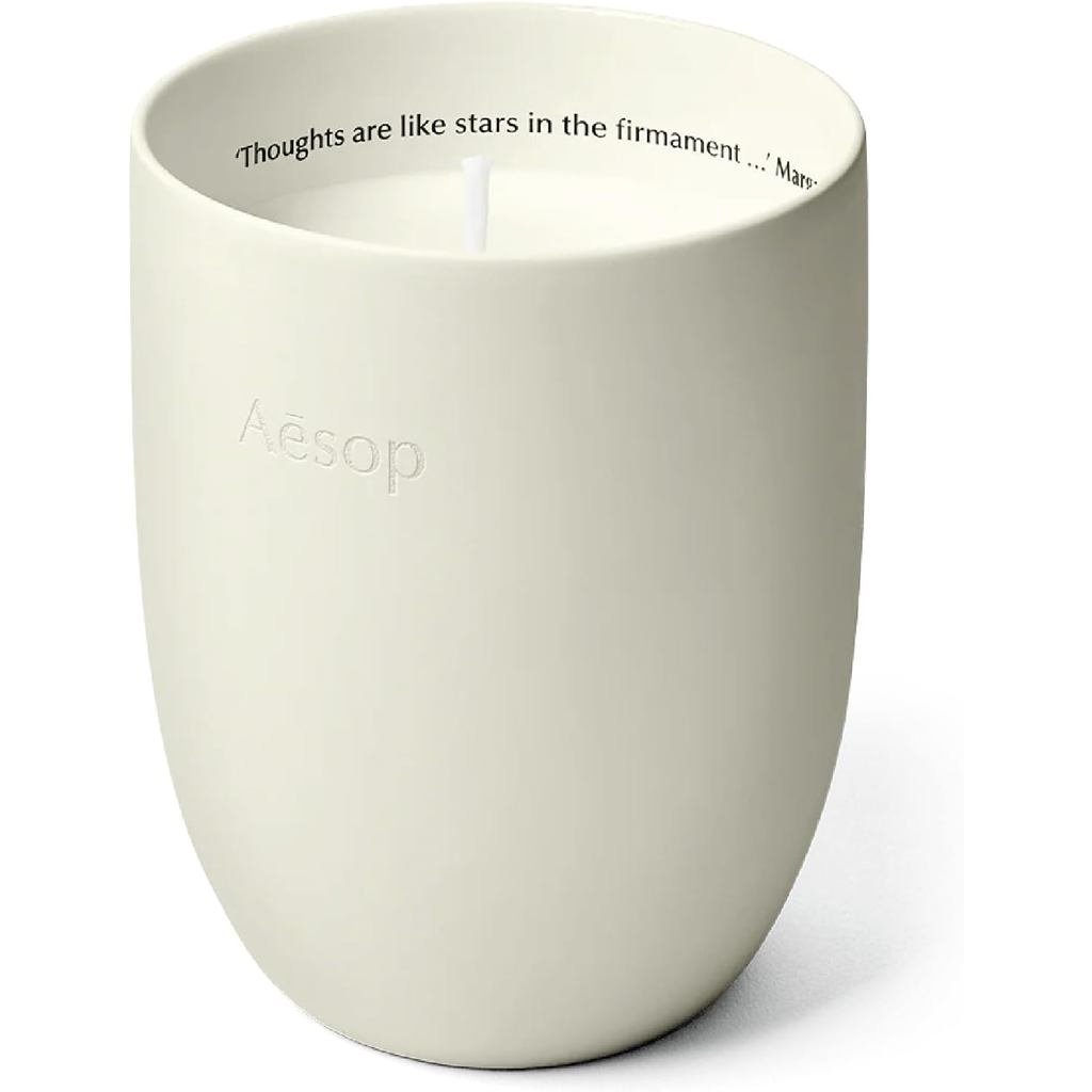 Nến thơm Aesop Ptolemy | Nhựa, Đất, Gỗ thơm | Thời gian đốt 55-65 giờ | Thân thiện với người ăn chay