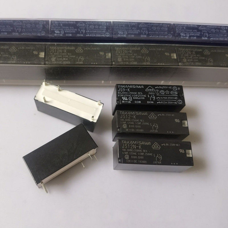 ((1 cái) Phụ tùng điện tử JS9-K JS12-K JS12N-K Takami Ze Rơle 5 chân 10A Một Mở Một Đóng