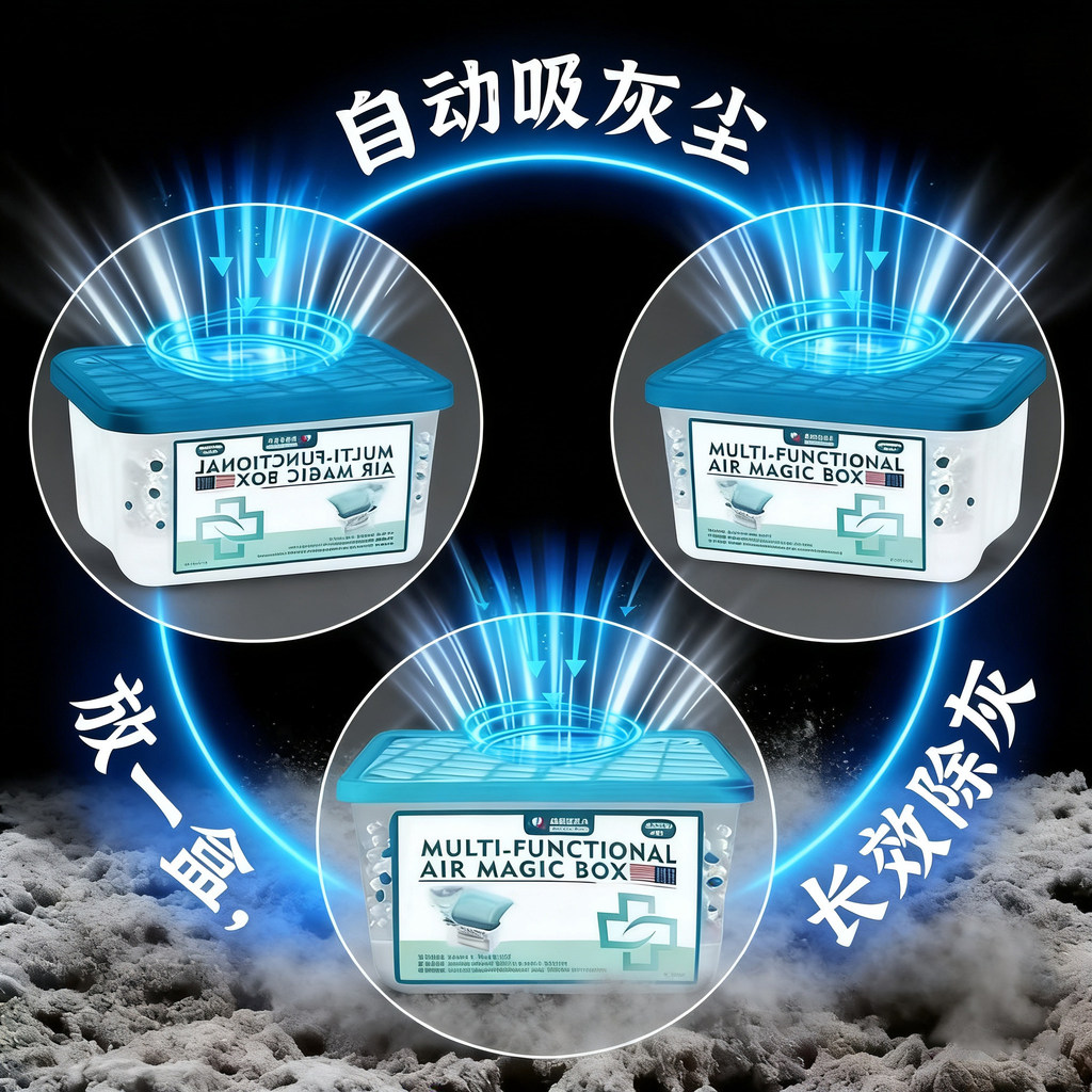 [Boutique] [Máy hút bụi mạnh mẽ của Đức] Hộp ma thuật loại bỏ bụi siêu hấp thụ bụi Loại bỏ bụi Dụng 