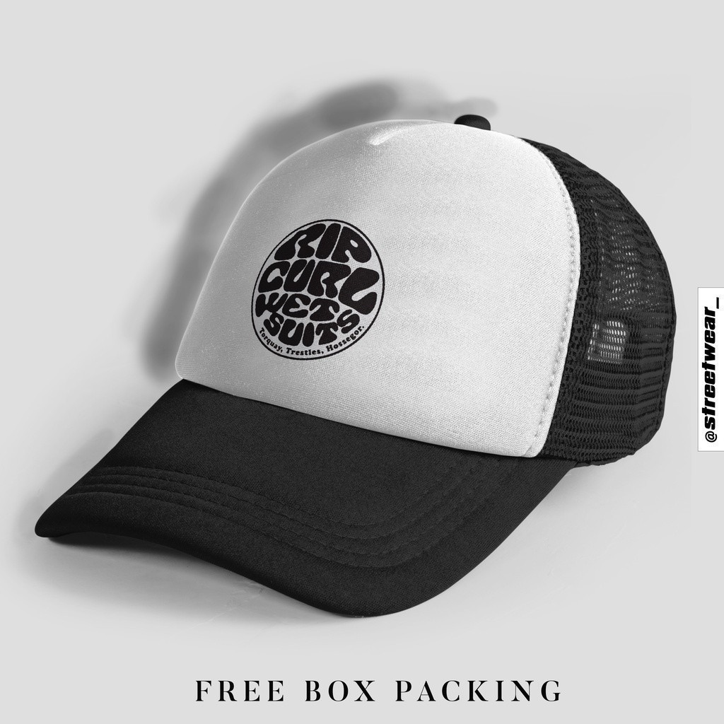 RIP CURL thời trang TRUCKER CAP / SNAPBACK CAP ĐIỀU CHỈNH