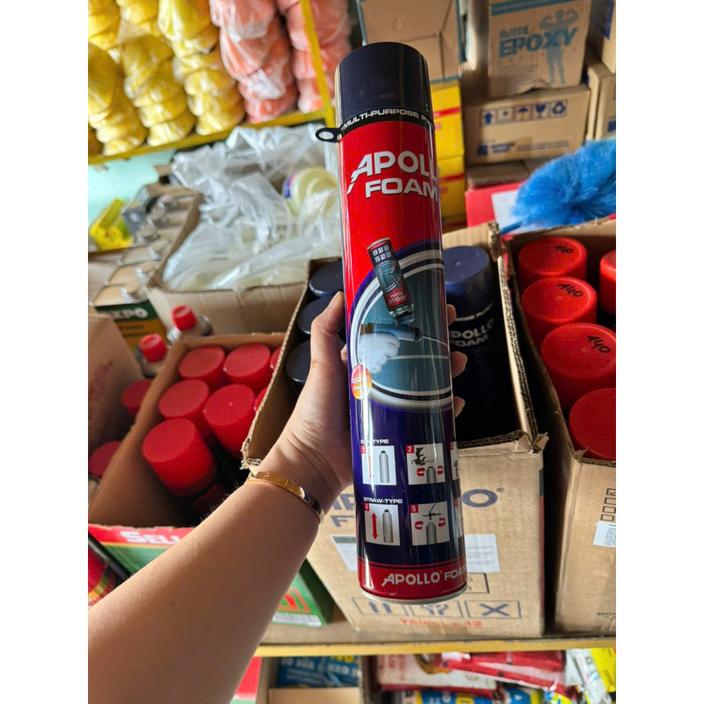 Foam Apollo 750ml- KEO NỞ