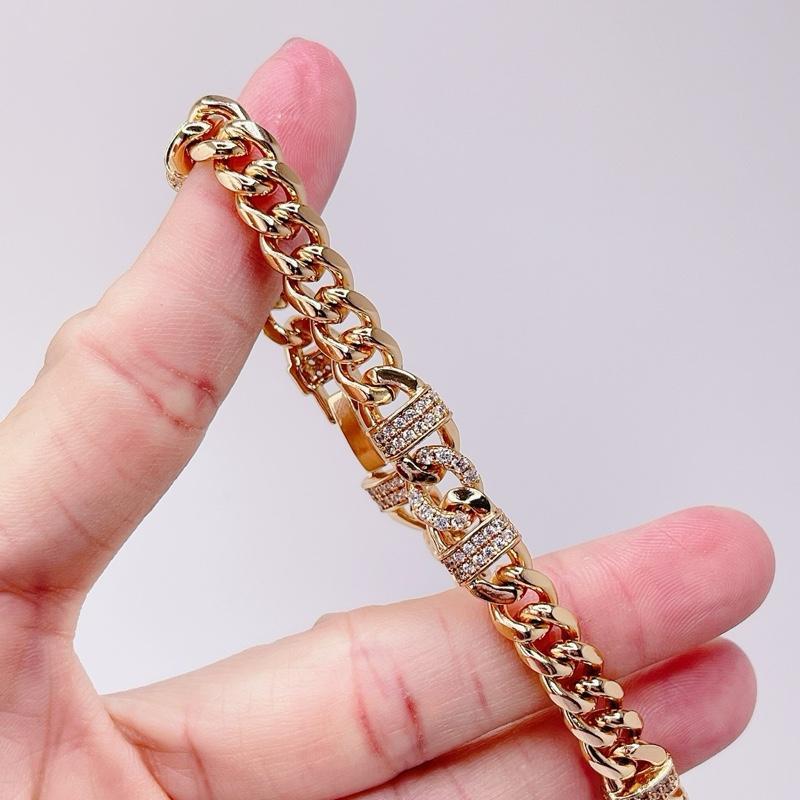 L33 - LẮC TAY ĐÍNH ĐÁ PHỐI KIỂU MÓC XÍCH HIỆN ĐẠI CHO NỮ