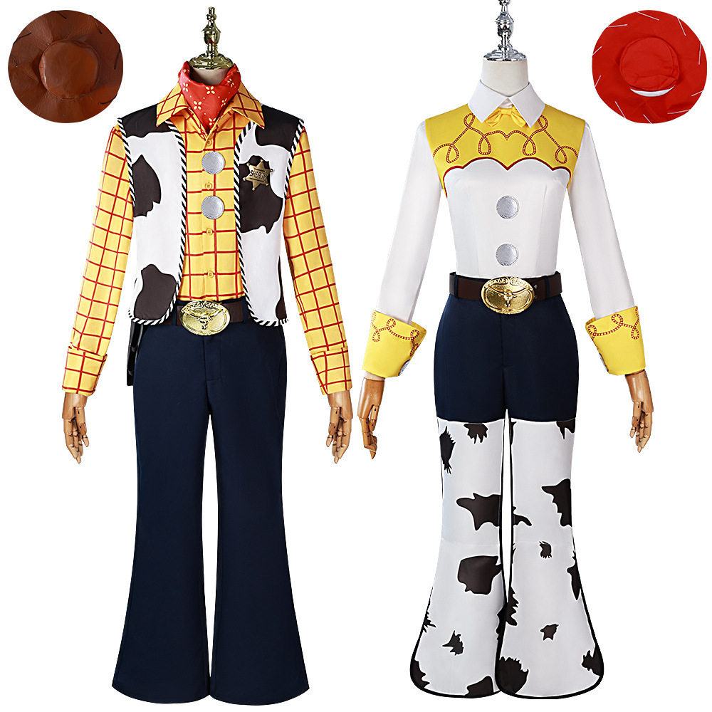 Câu chuyện đồ chơi Woody cos trang phục Woody Shepherdess BoPeep Nam Halloween Nữ COS
