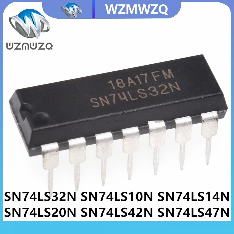 5 CHIẾC HD74LS32P DIP SN74LS32N DIP-14 74LS32 SN74LS10N SN74LS14N 74LS14 SN74LS20N SN74LS42N SN74LS4