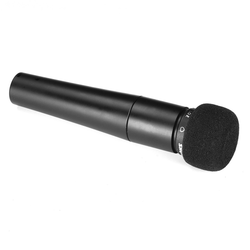 Kính chắn gió và bụi xốp cho micro Shure SM57, Phụ kiện bảo vệ Mic giảm tiếng ồn