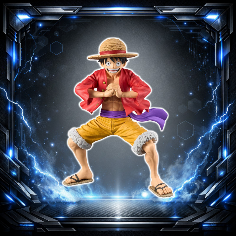 [Direct from Japan] ONE PIECE GRANDISTA Monkey D. Luffy Figure by BANPRESTO