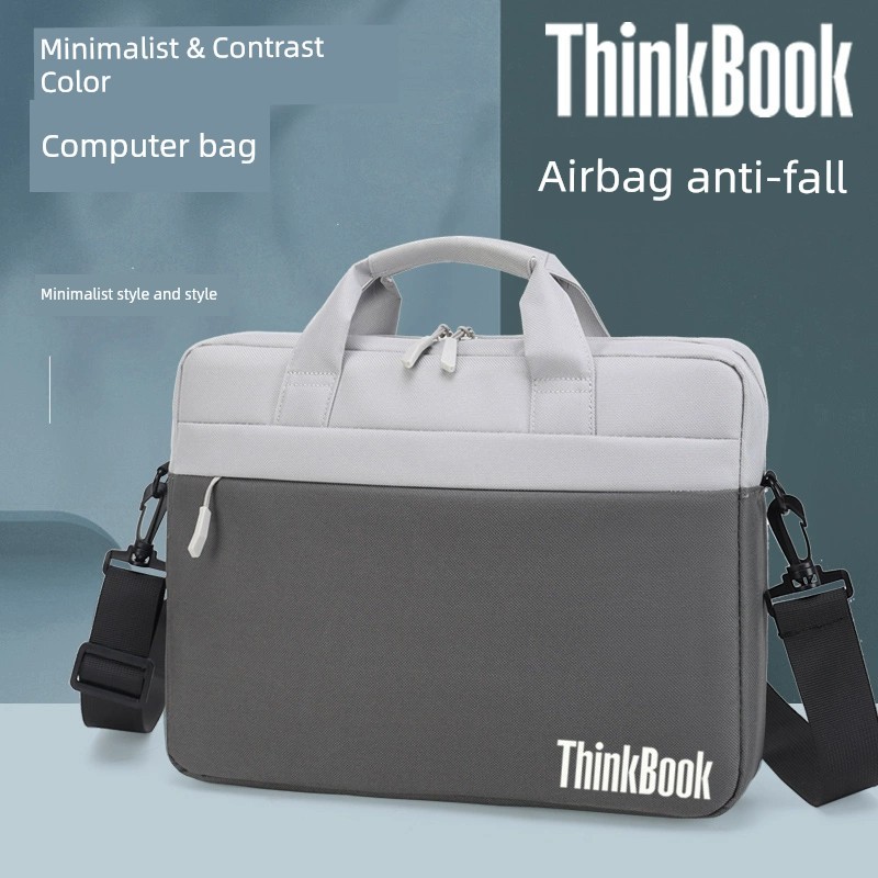 Lenovo ThinkBook14 + Túi Máy Tính Thinkpad E14 Notebook Túi Đeo Vai 16 Inch Nam Nữ Di Động