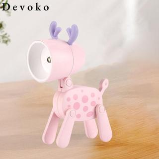 Devoko Đèn ngủ led DEVOKO mini để bàn hình con nai