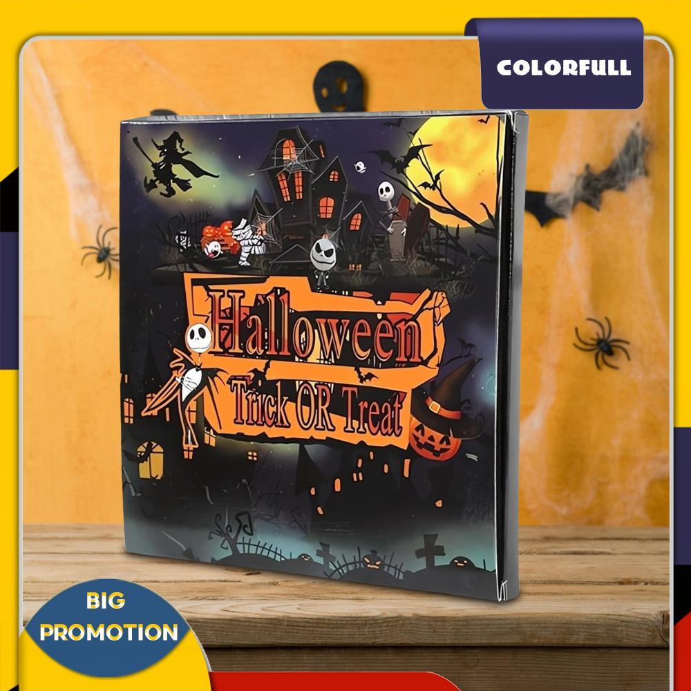 Bộ dụng cụ làm vòng tay DIY với hạt quyến rũ Vòng tay Halloween DIY Bộ Halloween DIY Mùa Vọng Lịch V