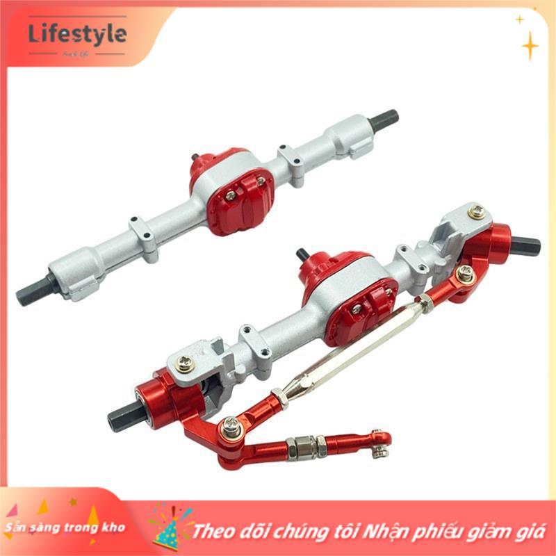 [lối sống] 2 Chiếc MN82 LC79 Trục Kim Loại Bánh Răng Trước Và Sau Trục Cho Mang Bò MN82 LC79 RC Xe T