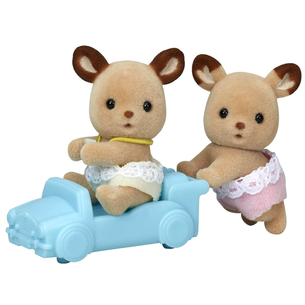 Gia đình Sylvanian Búp bê 【 Cặp song sinh hươu 】 ST-69 Chứng nhận ST Dành cho trẻ từ 3 tuổi Trò chơi