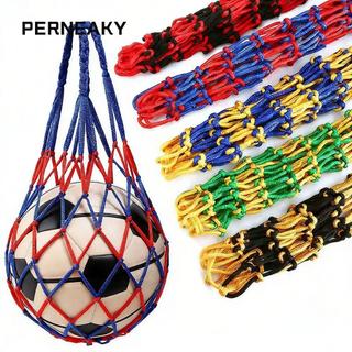 Túi đựng bóng rổ PERNEAKY, Túi Nylon Nylon nhiều màu, Túi đựng bóng dệt bền Bóng chuyền