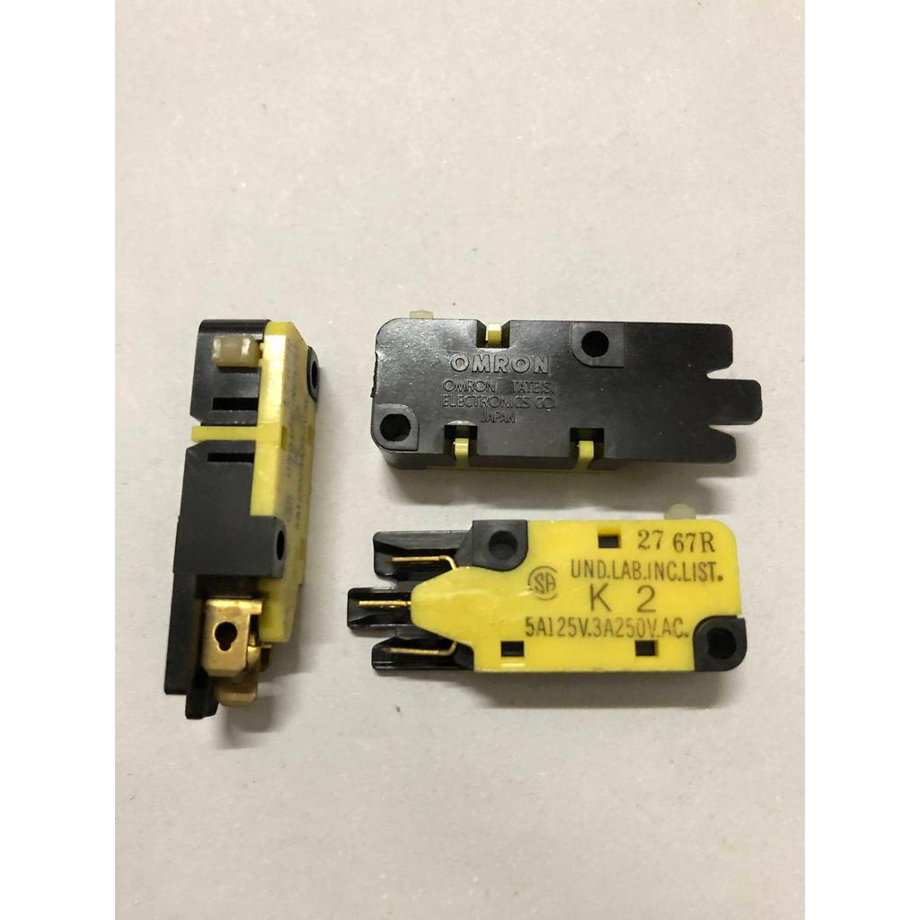 Nhật Bản OMRON OMRON Micro Switch Tripod Limit Switch 5A125V.3 A250VAC Thương Hiệu Mới