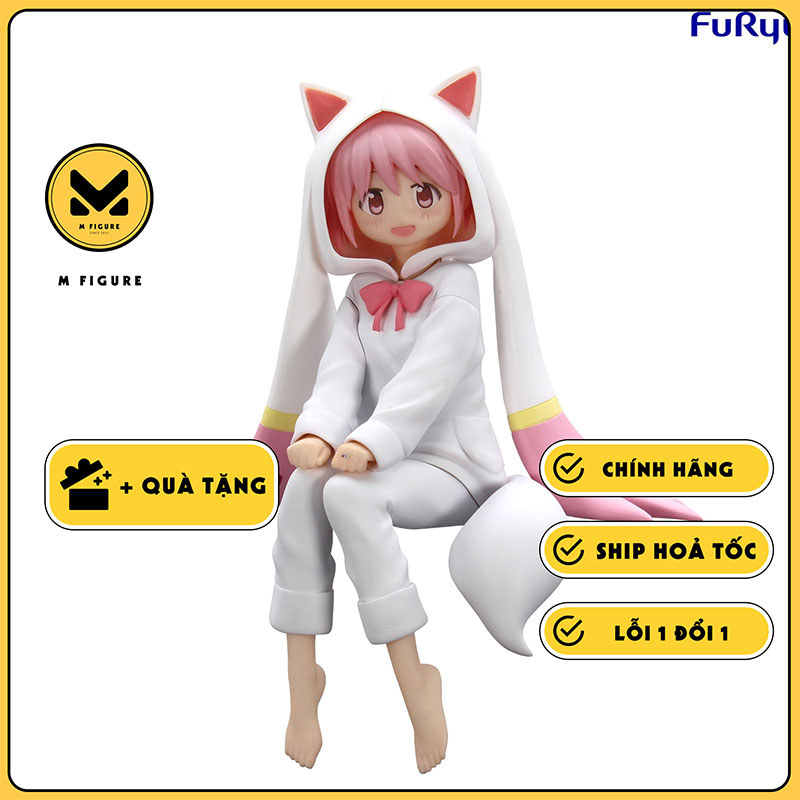 MÔ HÌNH Kaname Madoka - Mahou Shoujo Madoka☆Magica - Noodle Stopper Figure - Nightwear (FuRyu) FIGUR