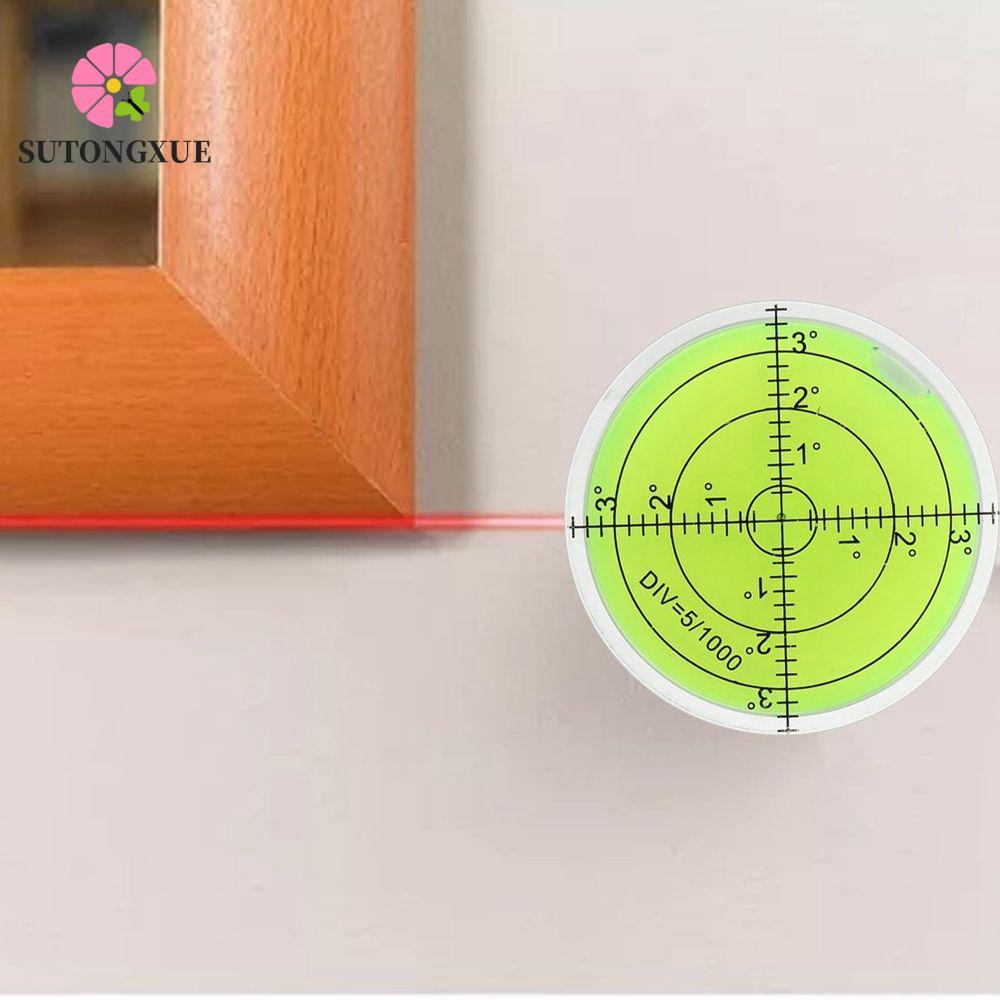 SUTONGXUE Spirit Level Universal Bubble Degree Mark Mini Round 32mm Dụng cụ đo