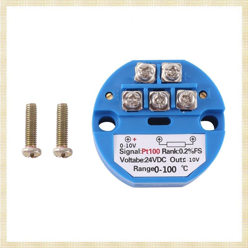 [1fnejakblh.ph] PT100 Type sang 0-10V 0-100 độ RTD Đầu vào 0-10 một đầu ra Bộ phát nhiệt độ chịu nhi