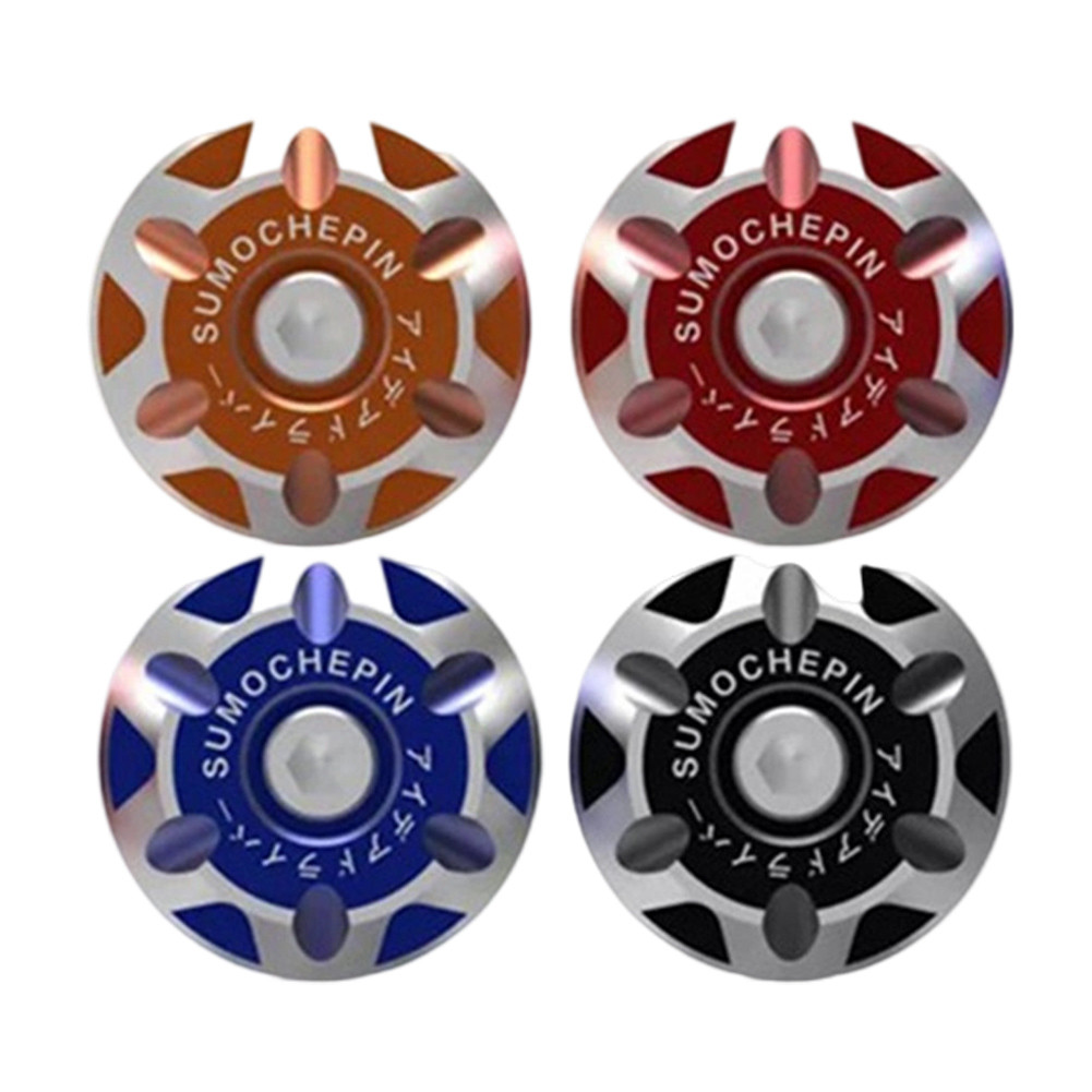 Aluminum License Plate Screws 2PCS High Wear Resistance for Vehicle Plate Holder#DELA