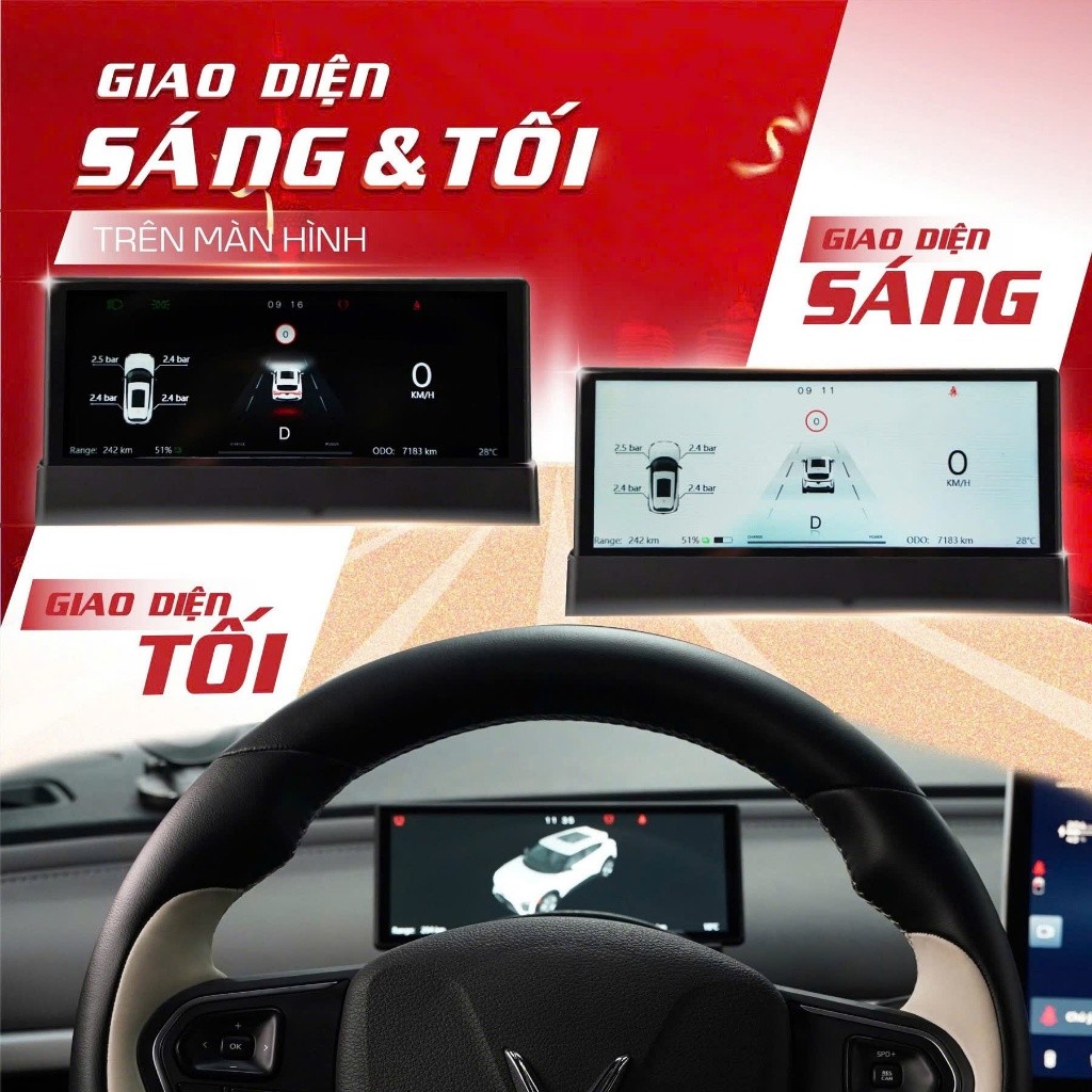 [HÀNG MỚI]Màn hình ODO Vinfast Limo Green - ODO Limo Green