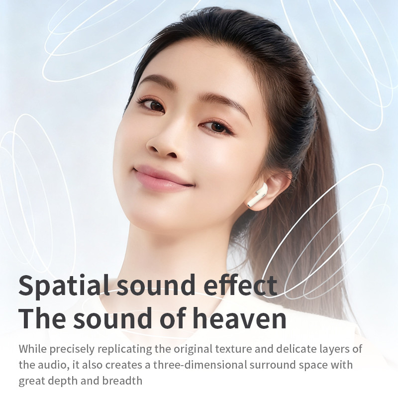 Tai nghe Lenovo EA175 Tai nghe không dây đích thực HD Stereo HIFI Độ trễ thấp có Mic Bluetooth 5.4 | BigBuy360 - bigbuy360.vn