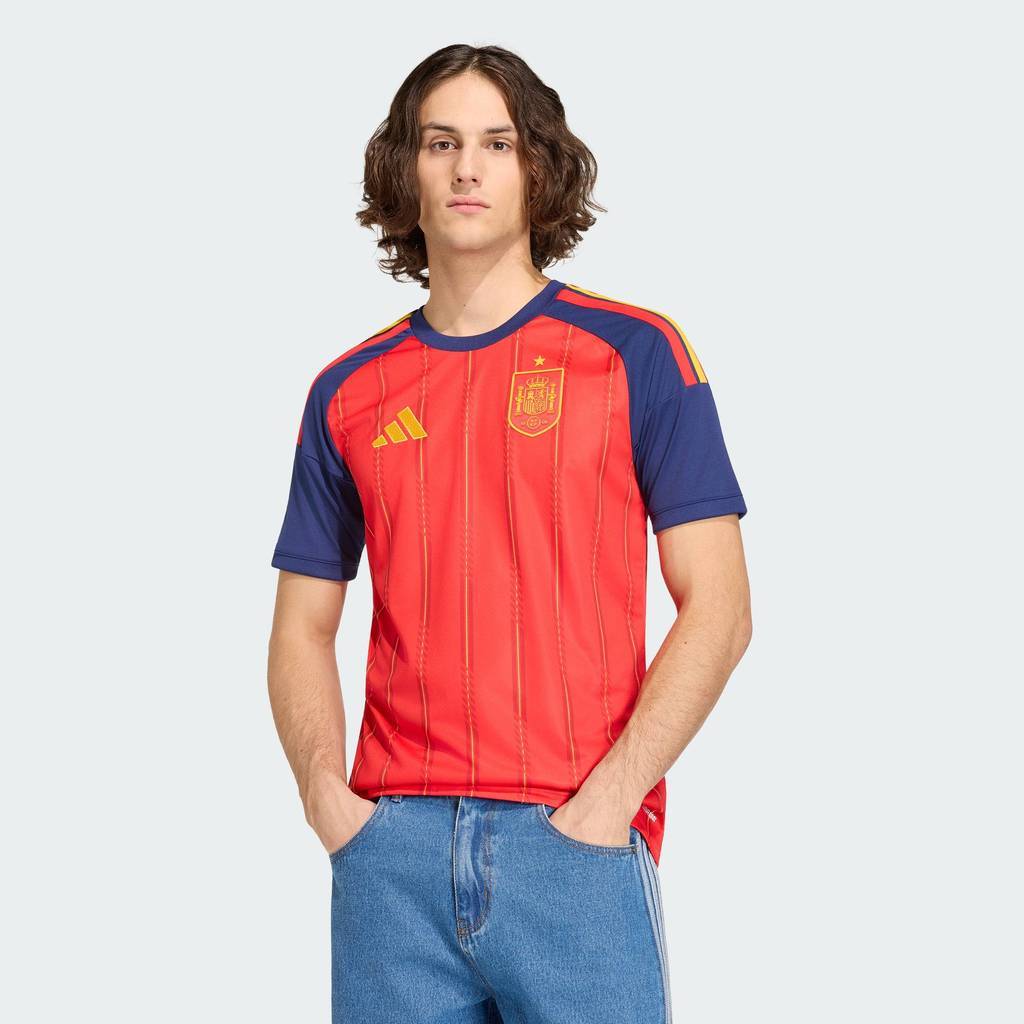 adidas Football Spain 26 Home Jersey Men Red JN4390