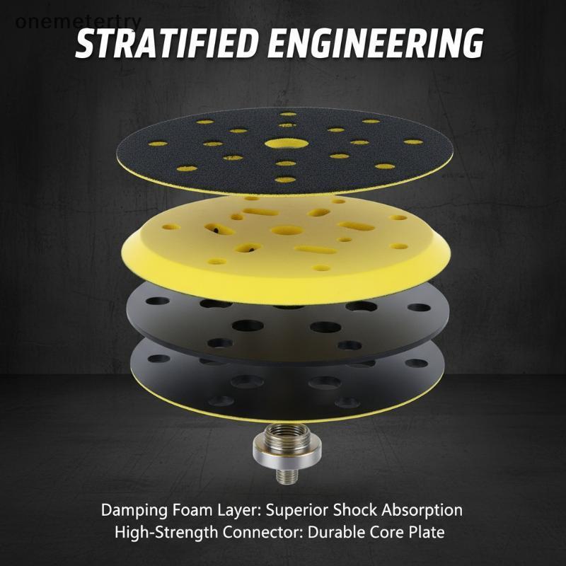 EM 6 Inch 17 Lỗ Sander Baing Pad Cho Makita BO6030 BO6040 Cho Festool RO1 ES150 ET2 ES / ETS 150 Mài