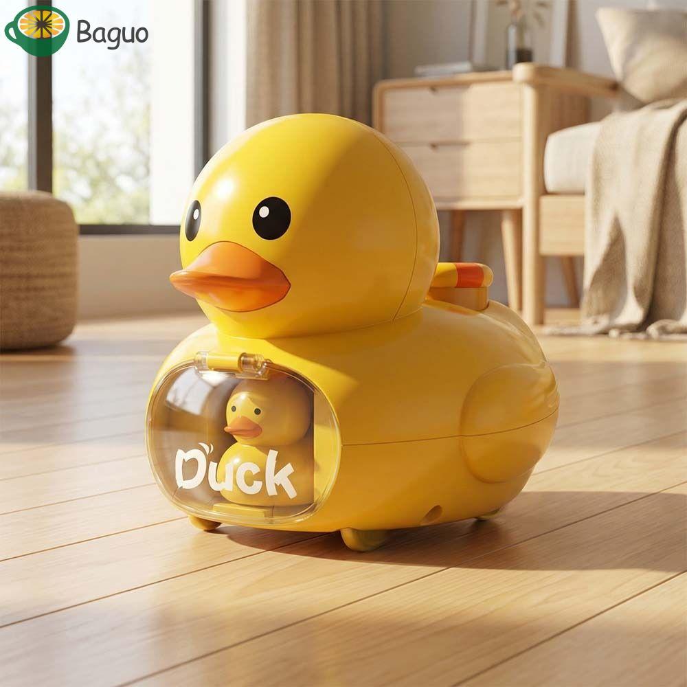 Đồ chơi phóng vịt vàng BAGUO, Giáo dục sớm tương tác giữa cha mẹ và con cái Mini Press Go Ejector Ve